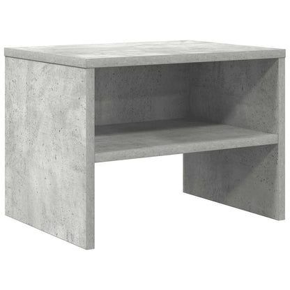 Nachttisch Betongrau 40x30x30 cm Holzwerkstoff