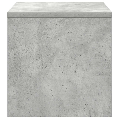 Nachttisch Betongrau 40x30x30 cm Holzwerkstoff