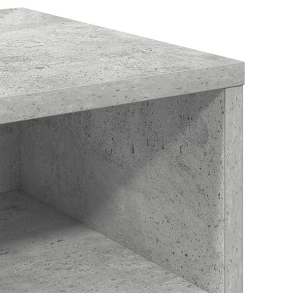 Nachttisch Betongrau 40x30x30 cm Holzwerkstoff