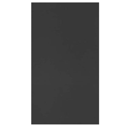 Bücherregal/Sideboard Schwarz 50x25x80 cm Holzwerkstoff
