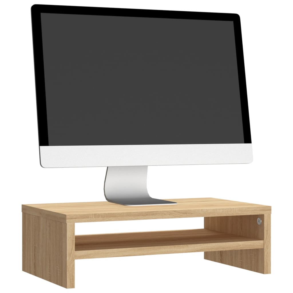 Monitorständer Sonoma-Eiche 42x24x13 cm Holzwerkstoff