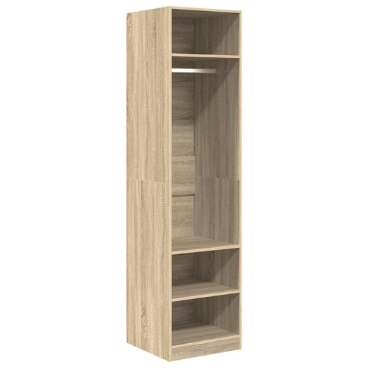 Kleiderschrank Sonoma-Eiche 50x50x200 cm Holzwerkstoff