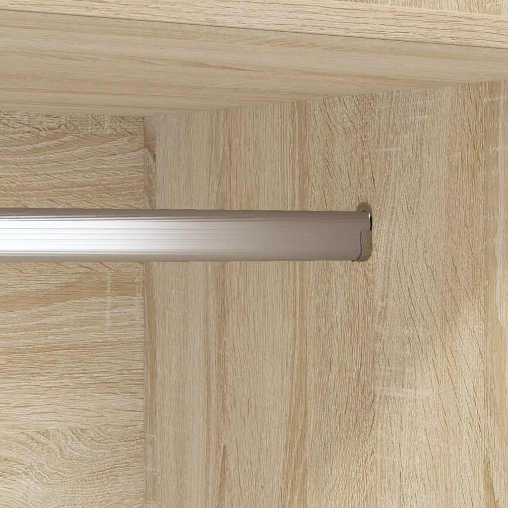 Kleiderschrank Sonoma-Eiche 50x50x200 cm Holzwerkstoff