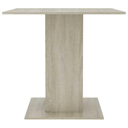 Esstisch Sonoma-Eiche 80x80x75 cm Holzwerkstoff