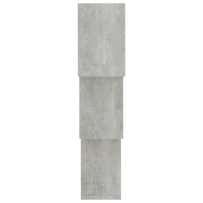 Würfel-Wandregale Betongrau 68x15x68 cm Holzwerkstoff