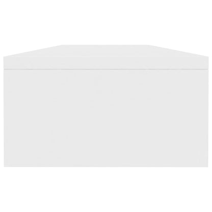 Monitorständer Weiß 100x24x13 cm Holzwerkstoff