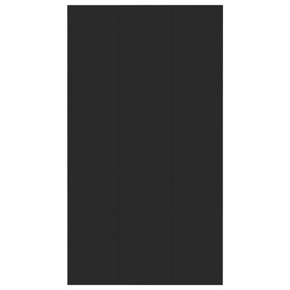 Bücherregal/Sideboard Schwarz 66x30x98 cm Holzwerkstoff