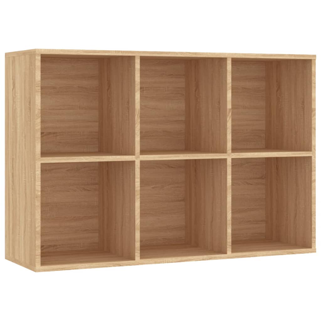 Bücherregal/Sideboard Sonoma-Eiche 66x30x98 cm Holzwerkstoff
