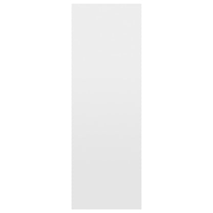 Bücherregal/Sideboard Hochglanz-Weiß 66x30x98 cm Holzwerkstoff