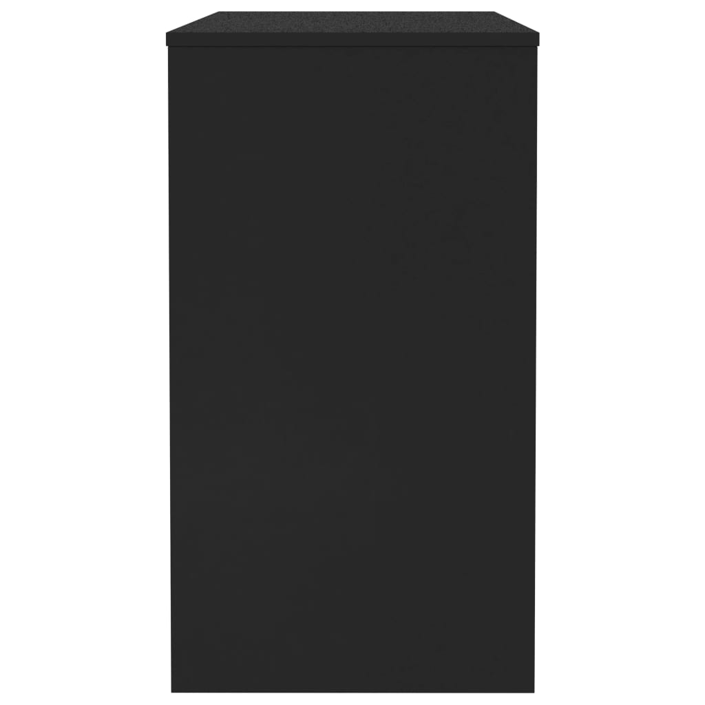 Schreibtisch Schwarz 90x40x72 cm Holzwerkstoff