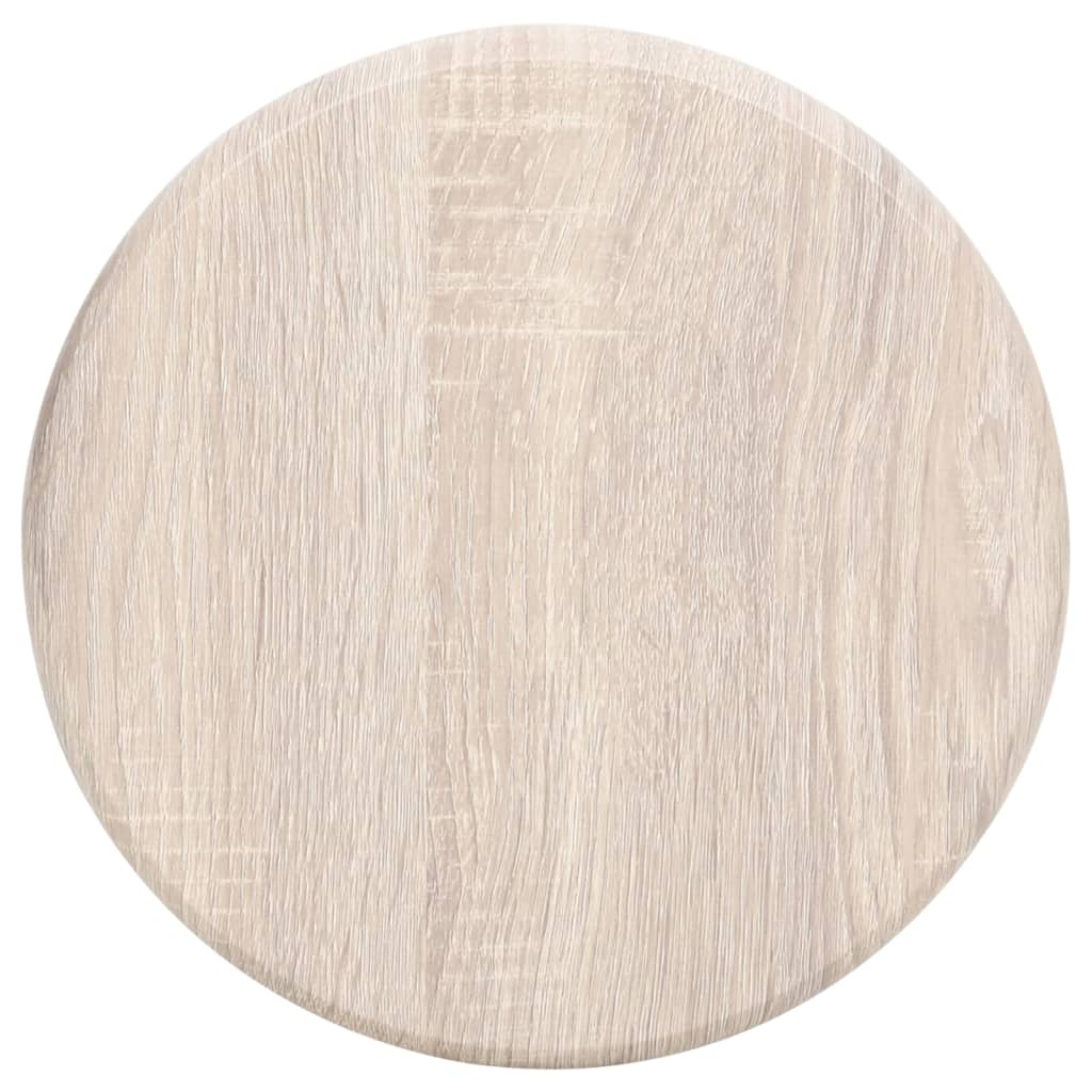 Barstole 2 stk Sort MDF