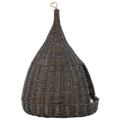 Kattehus med Pude Grå 40x60 cm Natur Pil Tipi