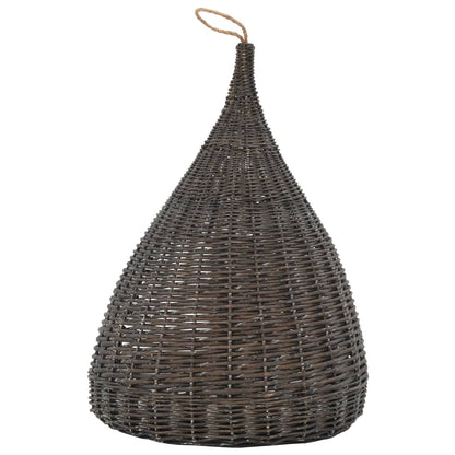 Kattehus med Pude Grå 40x60 cm Natur Pil Tipi