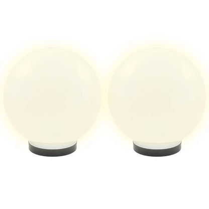 LED-Gartenleuchten 4 Stk. Kugelförmig 25 cm PMMA