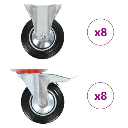 16 Stk. Rollen 160 mm