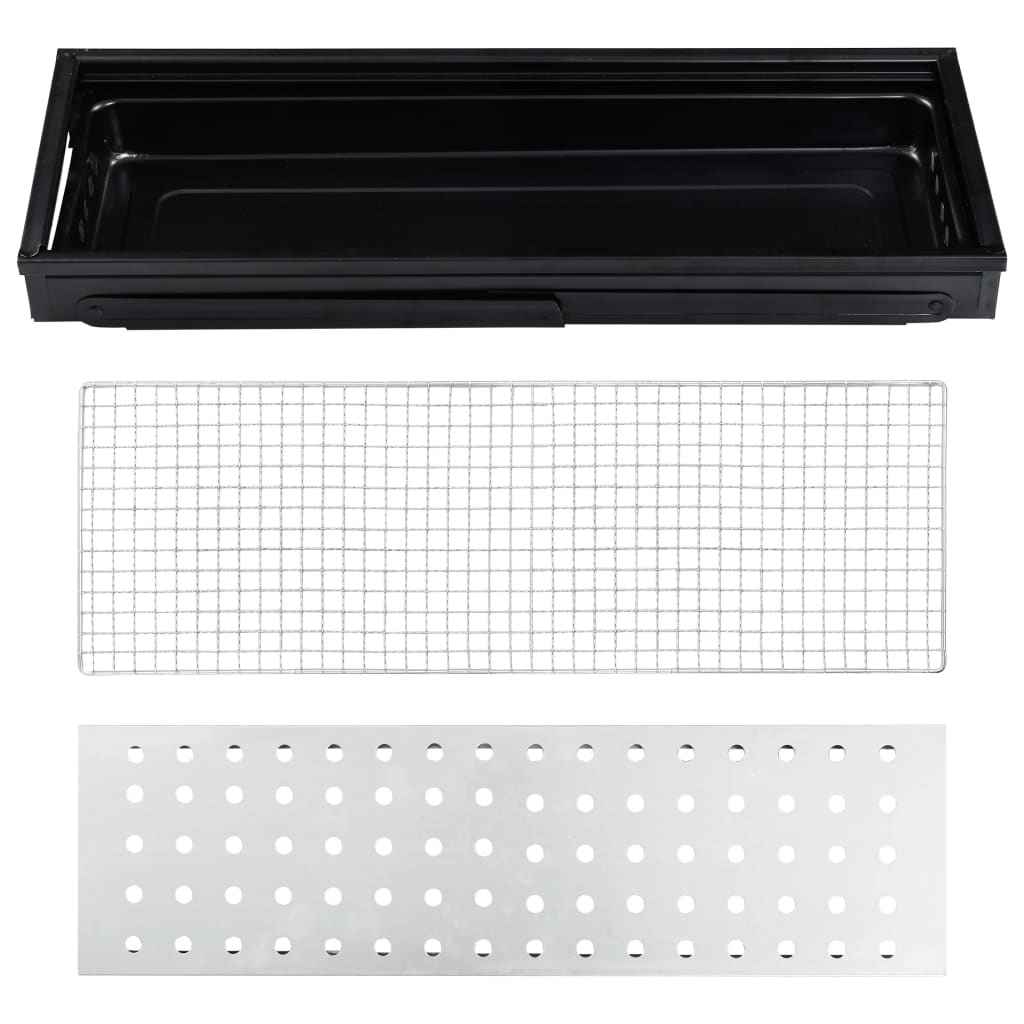 Tragbarer Camping-Grill 60×22,5×33 cm