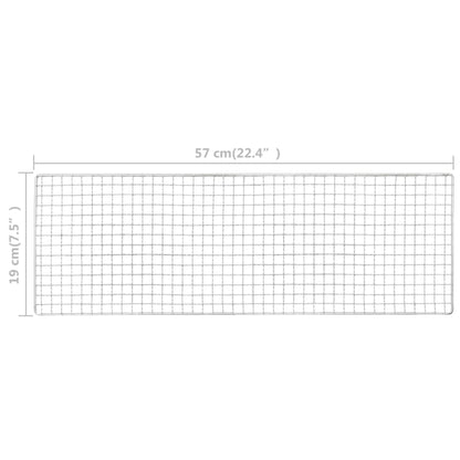 Tragbarer Camping-Grill 60×22,5×33 cm