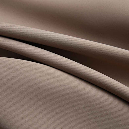 Verdunkelungsvorhänge mit Metallösen 2 Stk. Taupe 140x245cm
