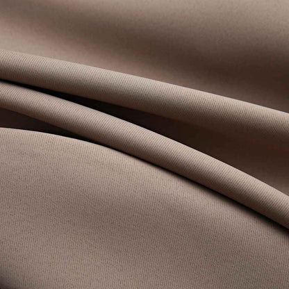 Verdunkelungsvorhang mit Metallösen Taupe 290 x 245 cm