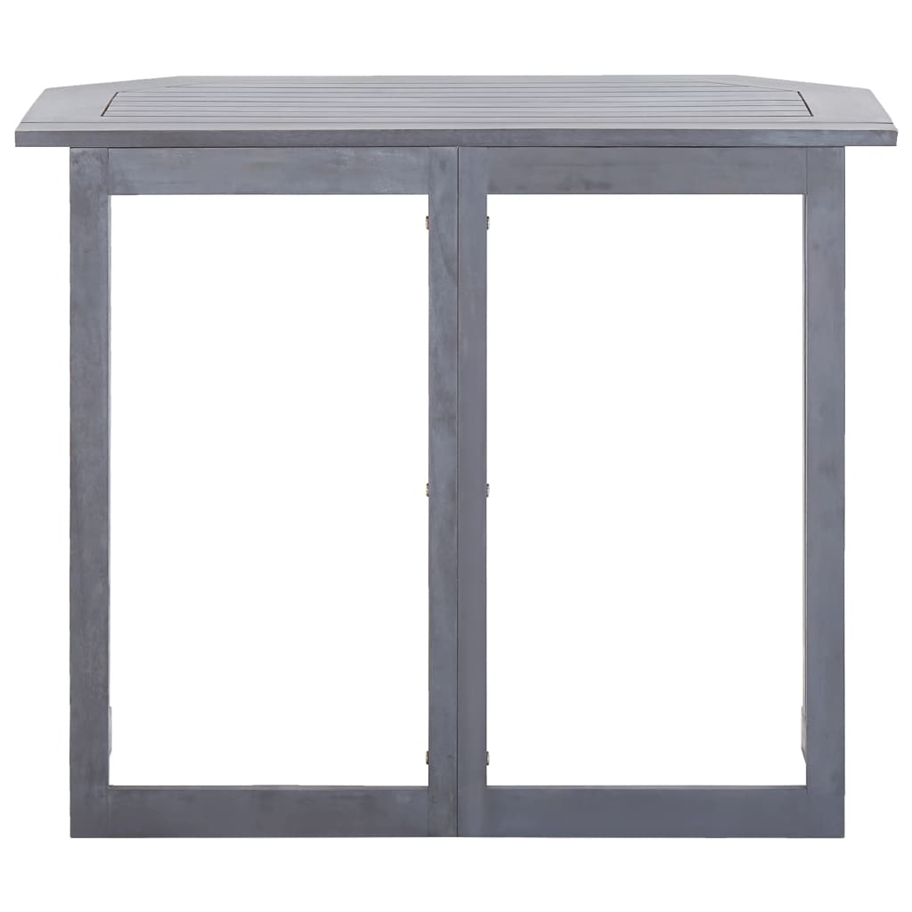 Balkontisch Klappbar 90x50x74 cm Massivholz Akazie