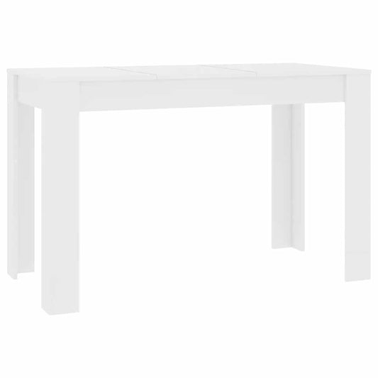Esstisch Weiß 120x60x76 cm Holzwerkstoff
