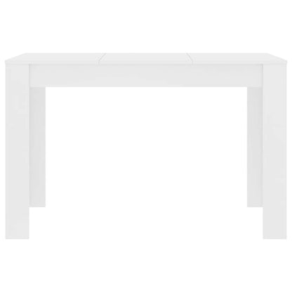 Esstisch Weiß 120x60x76 cm Holzwerkstoff