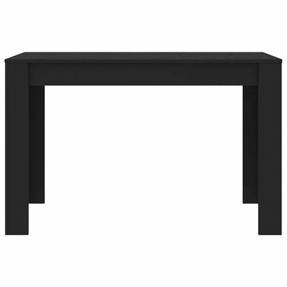 Esstisch Schwarz 120x60x76 cm Holzwerkstoff