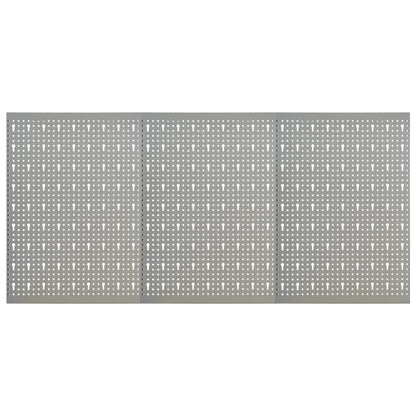 Werkzeugwand 3 Stk. 40×58 cm Stahl