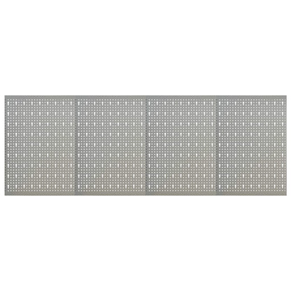 Werkzeugwand 4 Stk. 40×58 cm Stahl