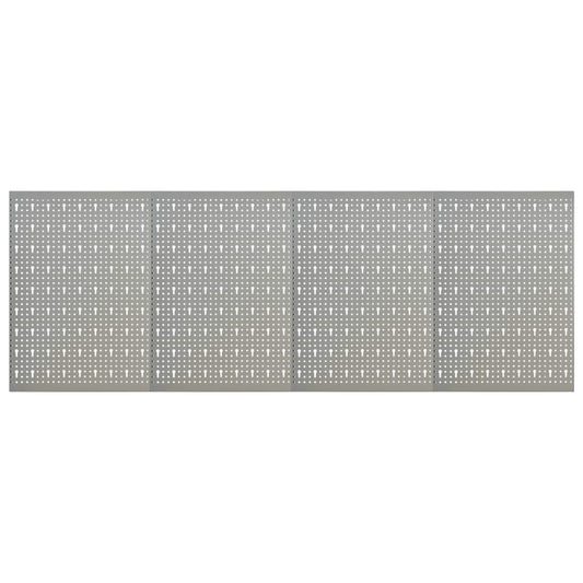 Werkzeugwand 4 Stk. 40×58 cm Stahl