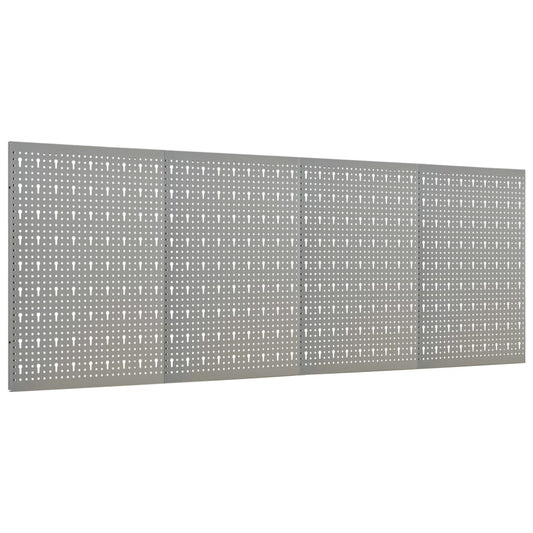 Werkzeugwand 4 Stk. 40×58 cm Stahl