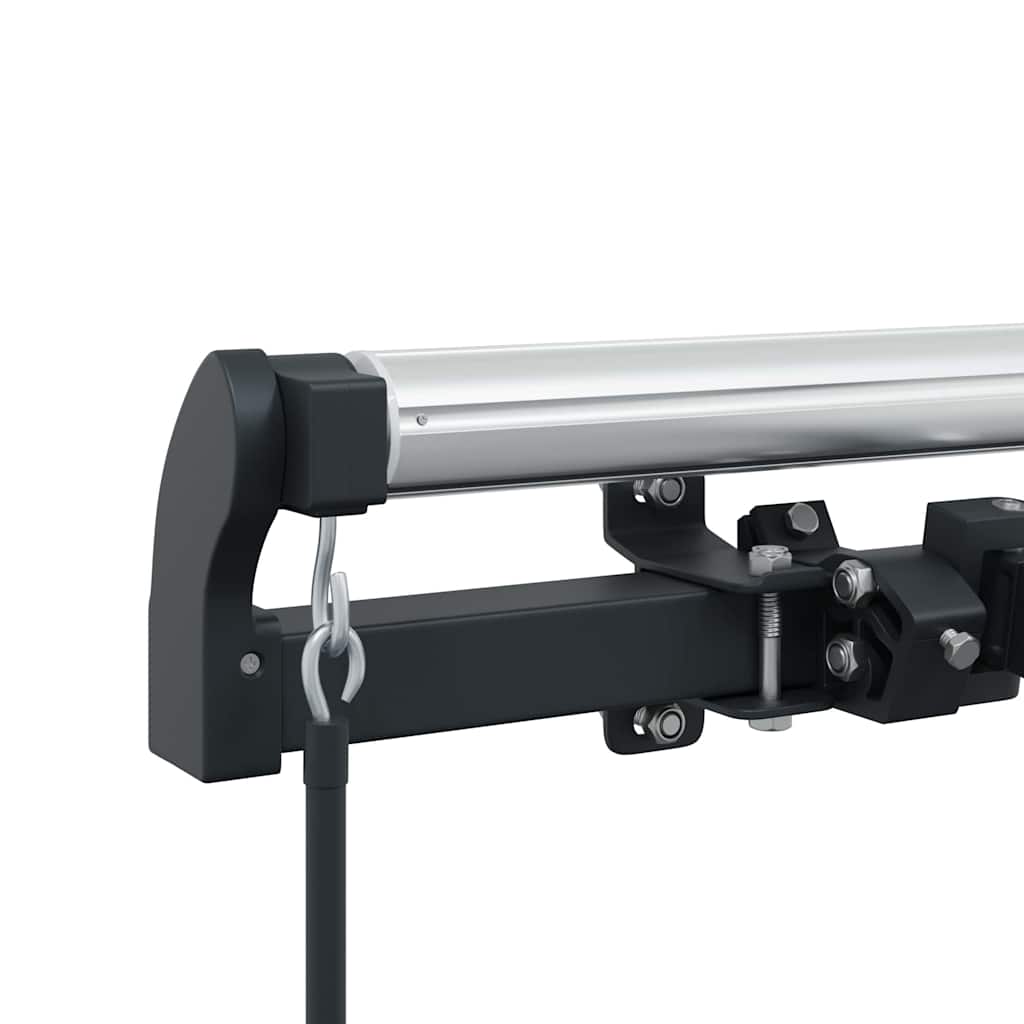 Markise Manuell Anthrazit 4.5 x 2.5 m Metall