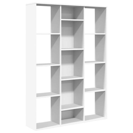 Raumteiler/Bücherregal Weiß 100x24x140 cm Holzwerkstoff