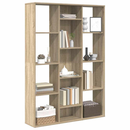 Raumteiler/Bücherregal Sonoma-Eiche 100x24x140 cm Holzwerkstoff
