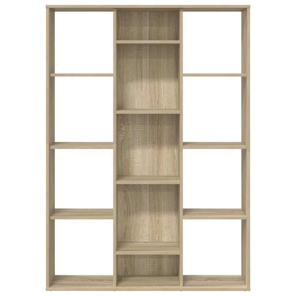 Raumteiler/Bücherregal Sonoma-Eiche 100x24x140 cm Holzwerkstoff