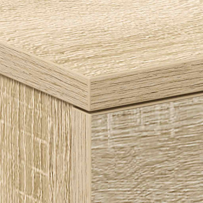 Nachttische 2 Stk. Sonoma-Eiche 38x35x56 cm Holzwerkstoff