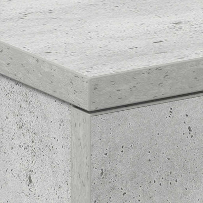 Nachttisch Betongrau 38x35x56 cm Holzwerkstoff