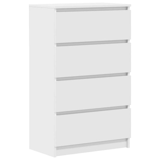 Sideboard Weiß 60x35x98,5 cm Holzwerkstoff