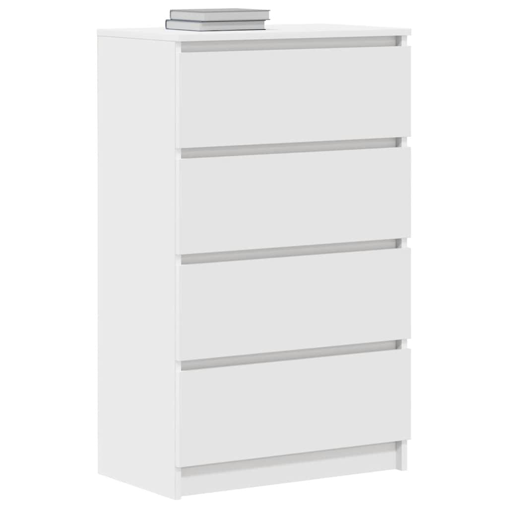 Sideboard Weiß 60x35x98,5 cm Holzwerkstoff