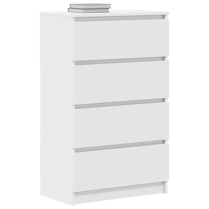 Sideboard Weiß 60x35x98,5 cm Holzwerkstoff