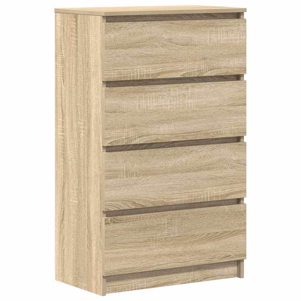 Sideboard Sonoma-Eiche 60x35x98,5 cm Holzwerkstoff