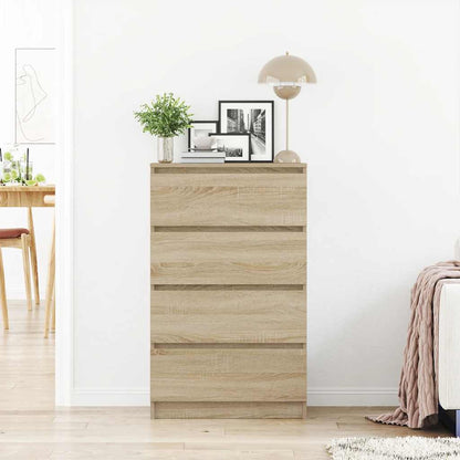 Sideboard Sonoma-Eiche 60x35x98,5 cm Holzwerkstoff