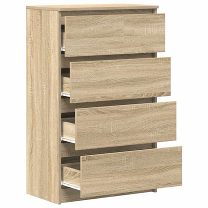 Sideboard Sonoma-Eiche 60x35x98,5 cm Holzwerkstoff
