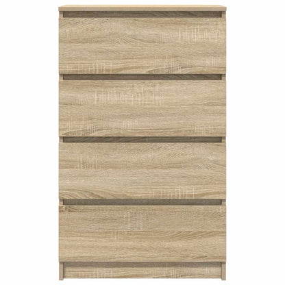 Sideboard Sonoma-Eiche 60x35x98,5 cm Holzwerkstoff