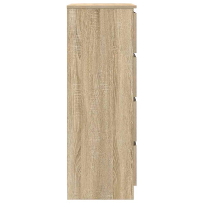 Sideboard Sonoma-Eiche 60x35x98,5 cm Holzwerkstoff