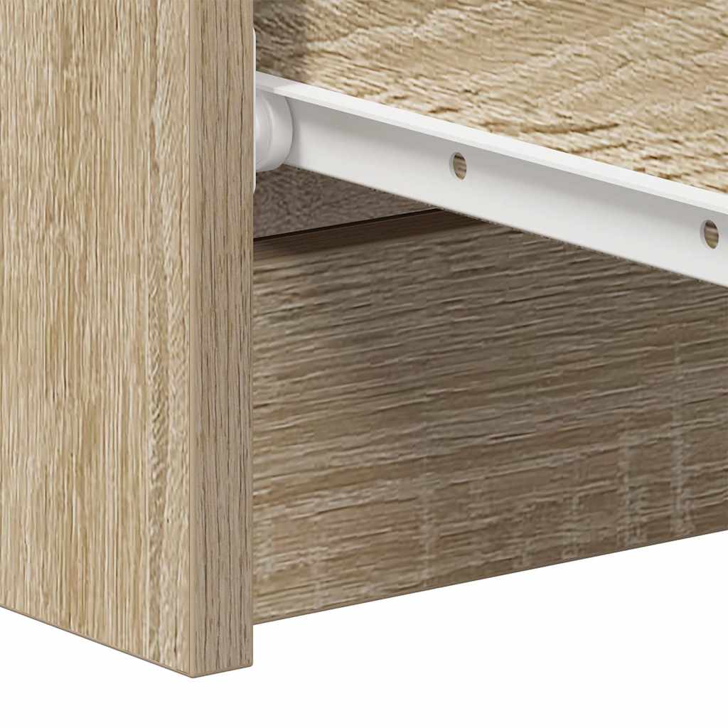 Sideboard Sonoma-Eiche 60x35x98,5 cm Holzwerkstoff