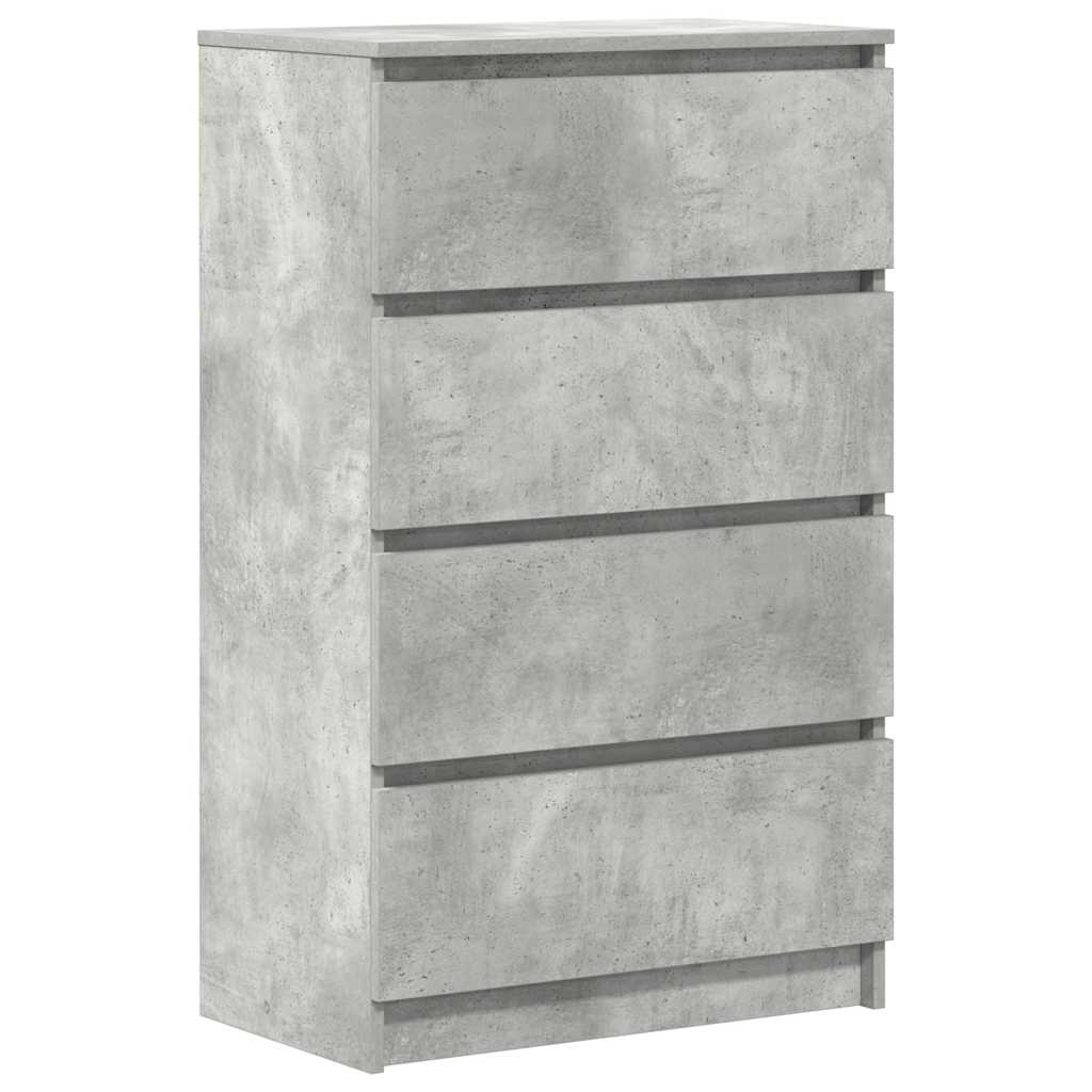Sideboard Betongrau 60x35x98,5 cm Holzwerkstoff