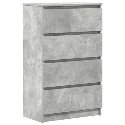 Sideboard Betongrau 60x35x98,5 cm Holzwerkstoff