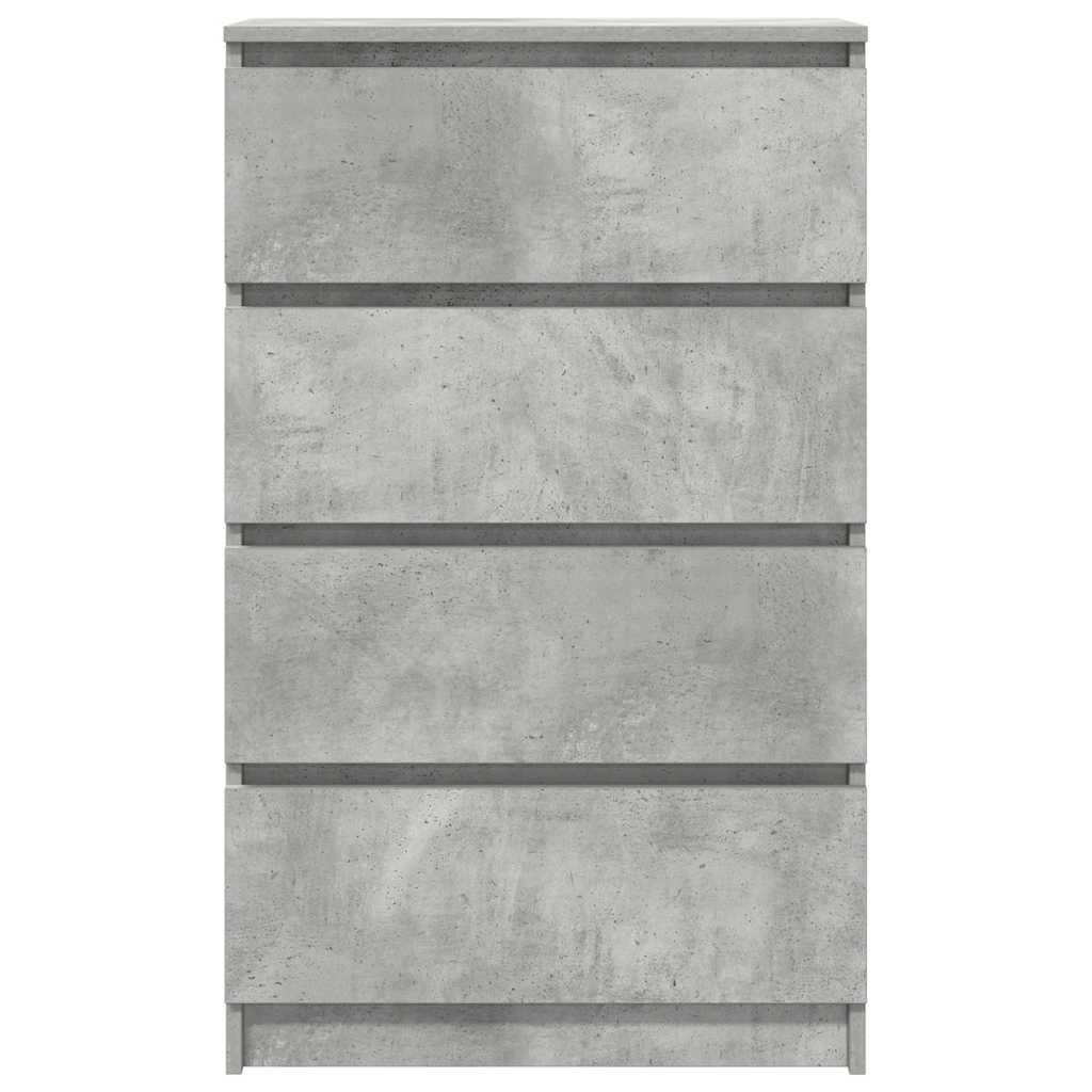 Sideboard Betongrau 60x35x98,5 cm Holzwerkstoff