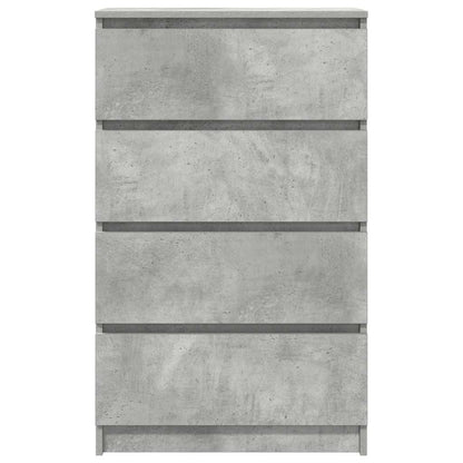 Sideboard Betongrau 60x35x98,5 cm Holzwerkstoff